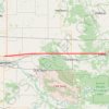 Trace GPS Brandon - Sidney, itinéraire, parcours