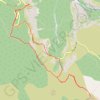 Trace GPS Le Grand Margès du col d'Illoire, itinéraire, parcours