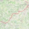 Trace GPS Ulm Sigmaringen, itinéraire, parcours