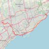 Trace GPS Brampton - Scarborough, itinéraire, parcours