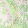 Trace GPS Tour du Thabor 1er jour, itinéraire, parcours