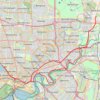 Trace GPS Leederville - Swan Valley, itinéraire, parcours
