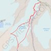 Trace GPS Punta Giordani, itinéraire, parcours