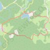 Trace GPS Granite et belles pierres - Saint-Priest-de-Gimel - Pays de Tulle, itinéraire, parcours