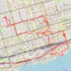 Trace GPS Toronto Loop, itinéraire, parcours