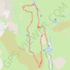 Trace GPS Randonnée lac du lauzon valgaudemar, itinéraire, parcours