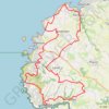 Trace GPS Entre terre et mer - Pays d'Iroise, itinéraire, parcours