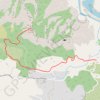 Trace GPS Rocher de Roquebrune, itinéraire, parcours