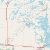 Trace GPS Nestor Falls - Fort Frances, itinéraire, parcours