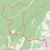 Trace GPS Randonnée Cabrières, itinéraire, parcours