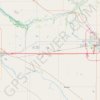 Trace GPS Moose Jaw - Regina, itinéraire, parcours
