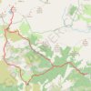 Trace GPS Monte Rotondo, itinéraire, parcours