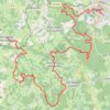 Trace GPS trace, itinéraire, parcours