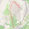 Trace GPS Montgenevre le Chaberton, itinéraire, parcours