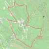Trace GPS Moulin - Chaine - Les Crottes, itinéraire, parcours