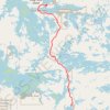 Trace GPS Sioux Narrows - Nestor Falls, itinéraire, parcours