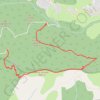 Trace GPS Rando Valdeblore Mont Viroulet, itinéraire, parcours