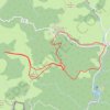 Trace GPS Okabe en forêt d'Iraty, itinéraire, parcours