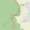 Trace GPS Souligny Marche à pied, itinéraire, parcours