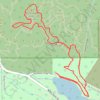 Trace GPS Durance Lake - Partridge Hills, itinéraire, parcours