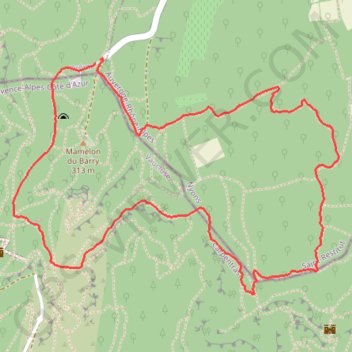 Trace GPS 2022-04-09 13:31, itinéraire, parcours