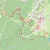 Trace GPS Chamechaude par la brèche Arnaud, itinéraire, parcours