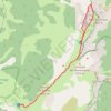 Trace GPS De Pré Peyret aux Aiguillettes, itinéraire, parcours