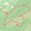 Trace GPS Sauvebonne - Les Bertrands - Vallon de Valbonne - HYERES - 83, itinéraire, parcours