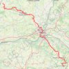 Trace GPS Voie-des-Plantagenets, itinéraire, parcours