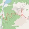 Trace GPS Ha Ling Peak - Miner's Peak, itinéraire, parcours