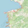 Trace GPS Cargese - Gradella, itinéraire, parcours