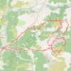 Trace GPS Secteur Digne les Bains - N°21 - Randuro des Terres Noires, itinéraire, parcours