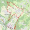 Trace GPS Champagnier, itinéraire, parcours