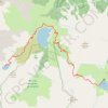 Trace GPS Lac du Plan Vianney - Lac de la Muzelle, itinéraire, parcours
