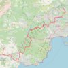 Trace GPS Roquefort-les-Pins - Roquebrune-sur-Argens, itinéraire, parcours