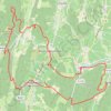 Trace GPS Autour de Lugny, itinéraire, parcours