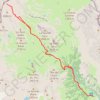 Trace GPS Refuge Magi - Mont Thabor, itinéraire, parcours