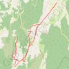 Trace GPS Balade VTT route, itinéraire, parcours