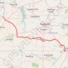Trace GPS Gmaps Pedometer Route, itinéraire, parcours