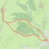 Trace GPS Sommet de Pouyaué depuis Portet-de-Luchon, itinéraire, parcours