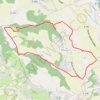 Trace GPS Lo camin deus esvagats, itinéraire, parcours