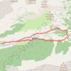 Trace GPS Vallée du Carol, balade raquettes, itinéraire, parcours