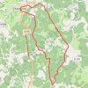 Trace GPS Chavagnac boucle du dan's, itinéraire, parcours