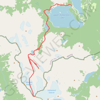 Trace GPS 2014-06-22 14:03:54, itinéraire, parcours