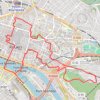 Trace GPS Balade dans Rouen et en bord de Seine, itinéraire, parcours