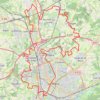Trace GPS Rouillon - La Bazoge - Sarge-lès-le-Man, itinéraire, parcours