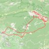 Trace GPS Mont Ventoux depuis Bédoin, itinéraire, parcours