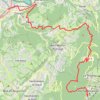 Trace GPS Sortie VTT dans l'après-midi, itinéraire, parcours