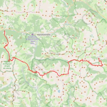 Trace GPS GR56 Randonnée de Bousieyas (Saint-Dalmas-le-Selvage) (Alpes-Maritimes) à Moléans-Revel (Alpes-de-Haute-Provence), itinéraire, parcours