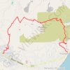Trace GPS Profitis Ilias de Santorin, itinéraire, parcours